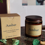 Ambar - Candela in cera di soia vegana